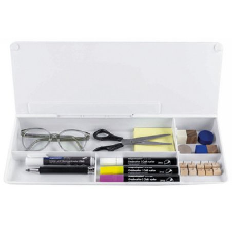 magnetoplan Organiseur de bureau Glasboard, blanc