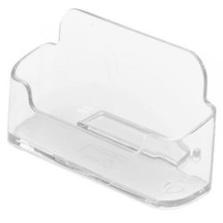 deflecto Porte-cartes de visite, 1 compartiment, noir