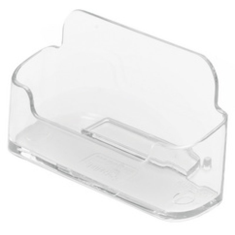 deflecto Porte-cartes de visite, 1 compartiment, noir