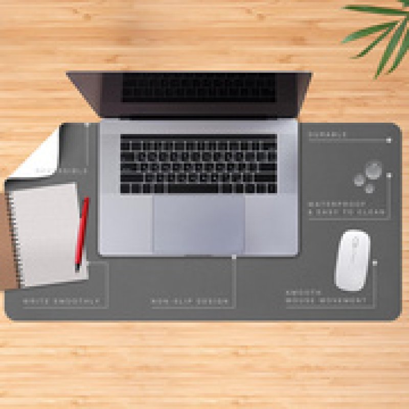 deflecto Sous-main, 1.200 x 600 mm, menthe/rose