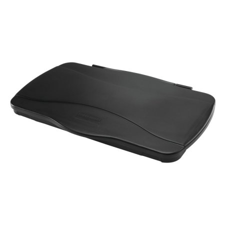 Rubbermaid Couvercle avec charnière Slim Jim, noir