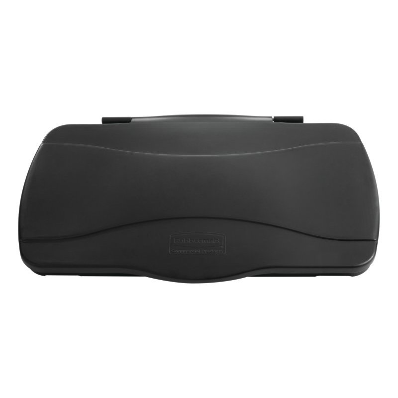 Rubbermaid Couvercle avec charnière Slim Jim, noir