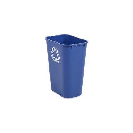 Rubbermaid FG295773BLUE poubelle Rectangulaire Bleu