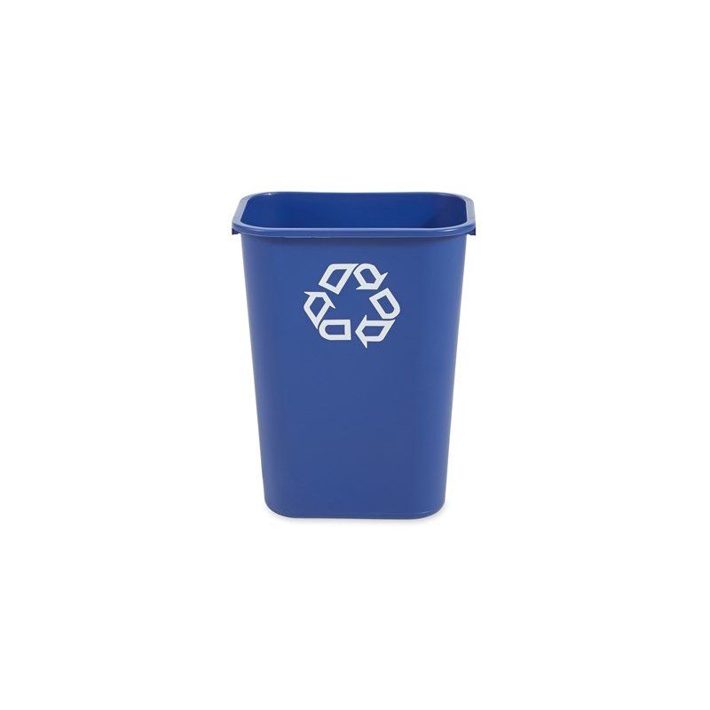 Rubbermaid FG295773BLUE poubelle Rectangulaire Bleu