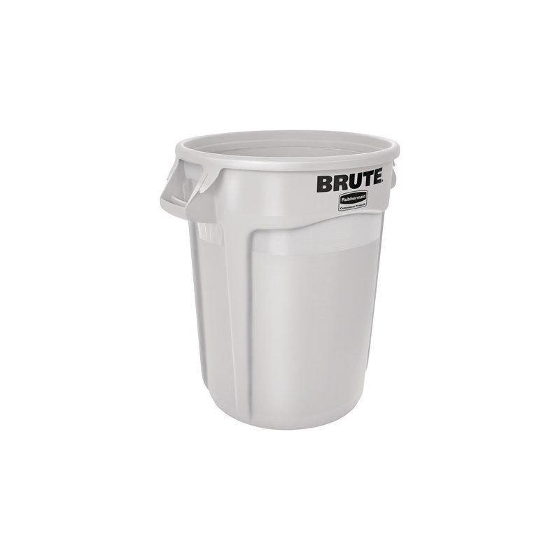 Rubbermaid VENTED BRUTE 32 GAL WHITE