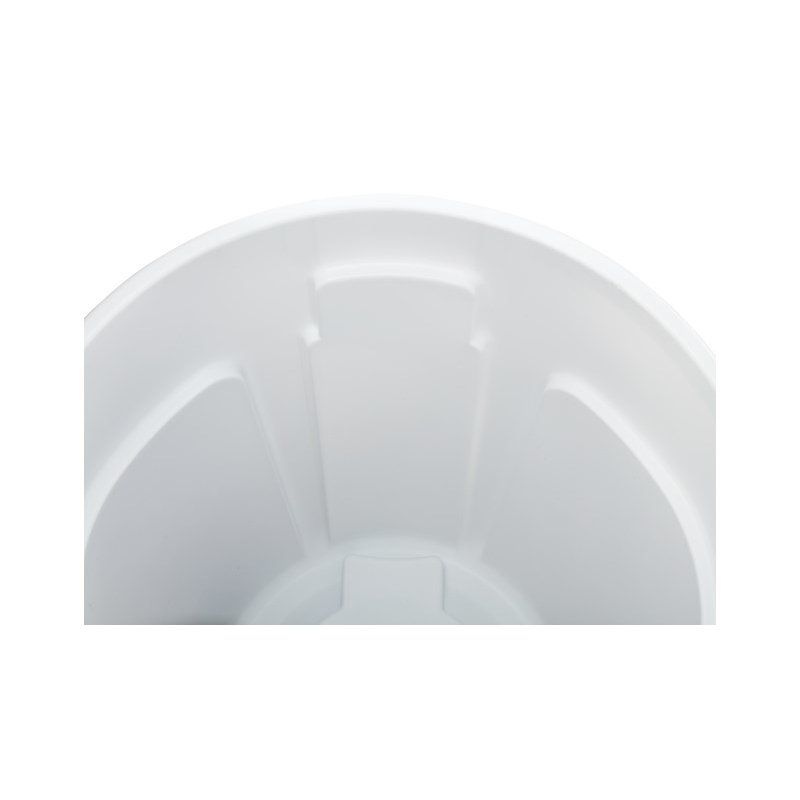 Rubbermaid VENTED BRUTE 32 GAL WHITE