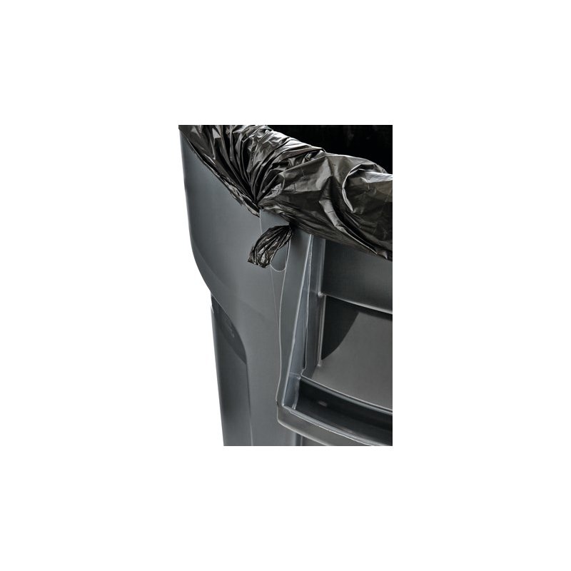 Rubbermaid Collecteur BRUTE 121,1 litres, en PP, blanc