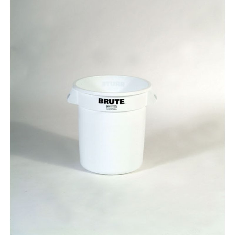 Rubbermaid Collecteur BRUTE 37,9 litres, en PP, blanc