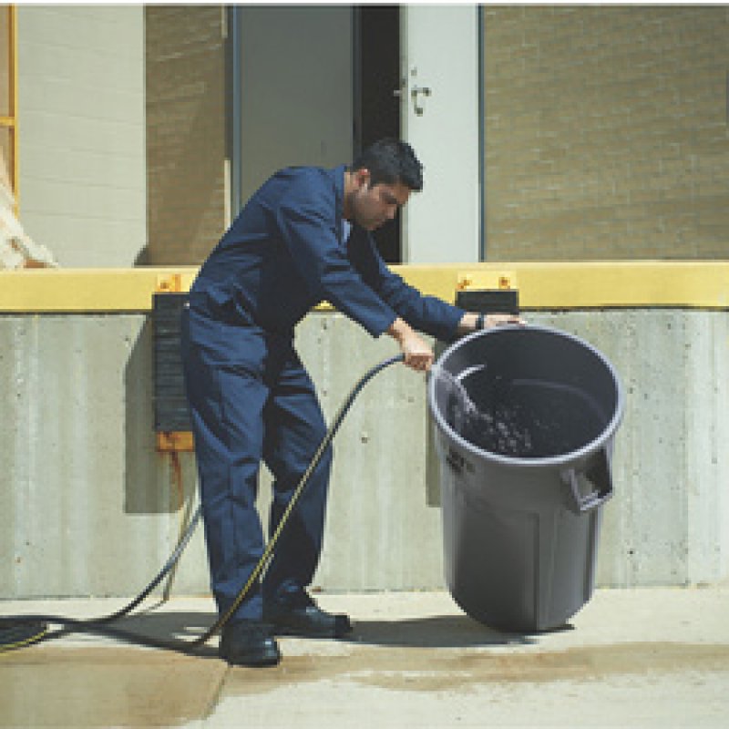 Rubbermaid Couvercle pour collecteur BRUTE, gris