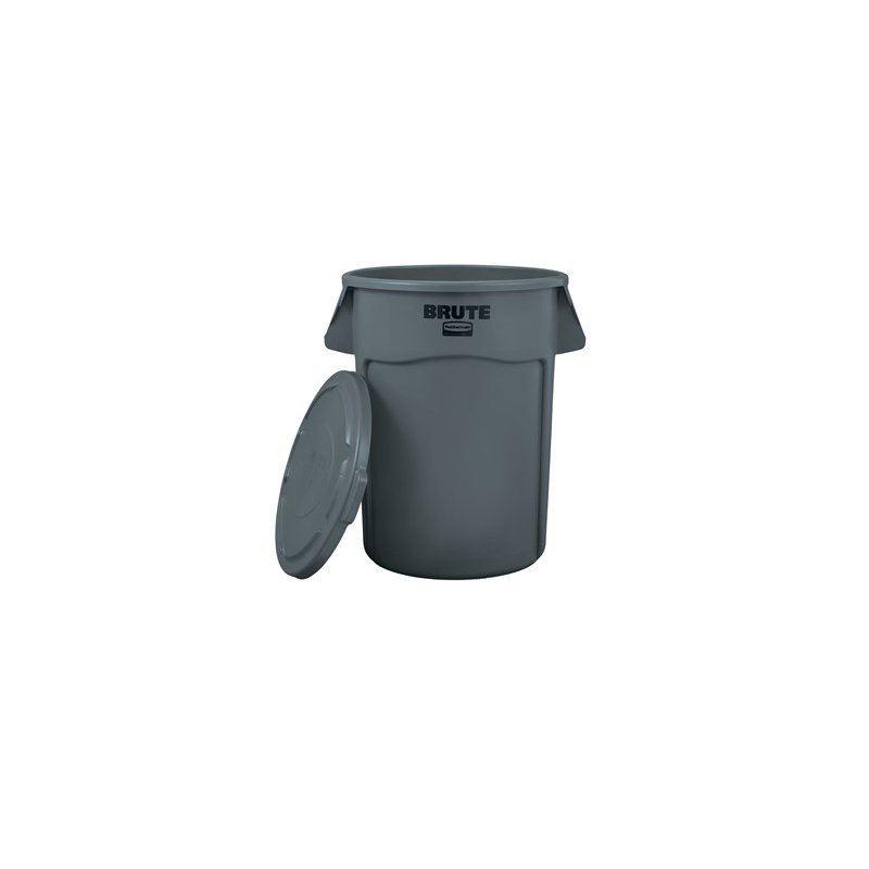 Rubbermaid Couvercle pour collecteur BRUTE, gris