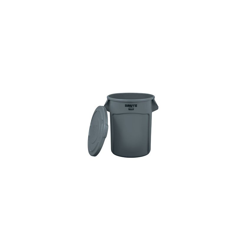 Rubbermaid Couvercle pour collecteur BRUTE, gris
