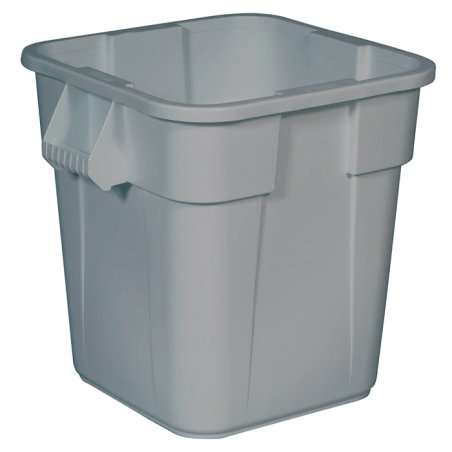 Rubbermaid Collecteur BRUTE 106 litres, carré, en PP, gris