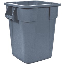 Rubbermaid BRUTE 3536 151,4 L Carré Polyéthylène à basse densité linéaire Gris