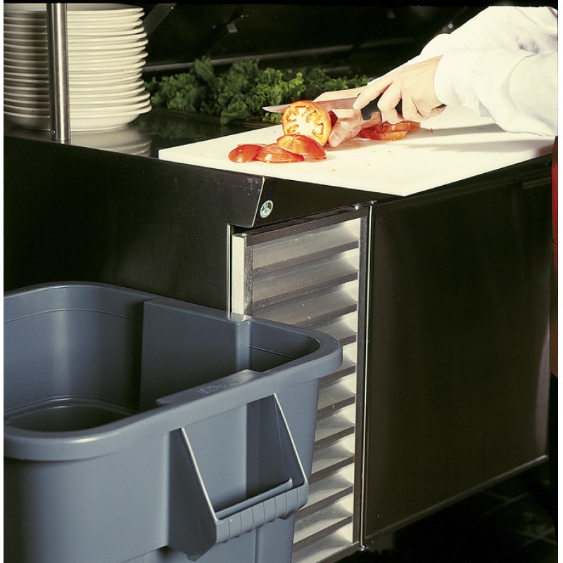 Rubbermaid BRUTE 3536 151.4 L Square Linear low-density polyethylene (LLDPE) Grey