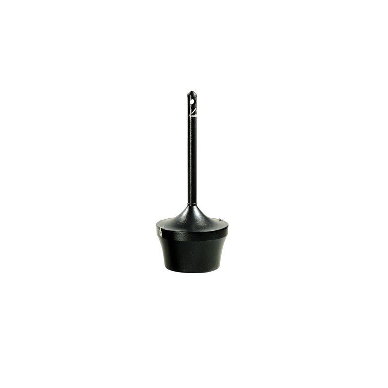 Rubbermaid FGR1639EHGR receptacle à cigarrettes Noir