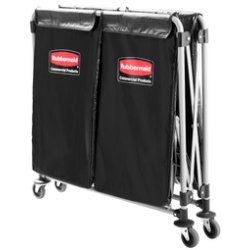 Rubbermaid Sac pour chariot pliant X-Cart, 300 litres, noir