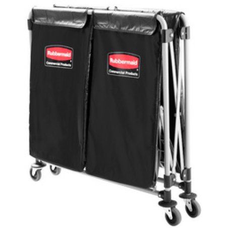 Rubbermaid Sac pour chariot pliant X-Cart, 300 litres, noir