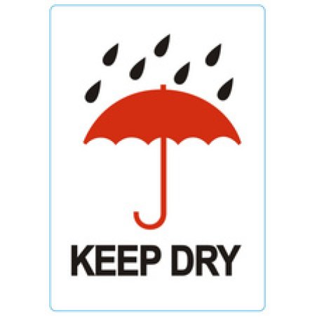 rillprint Étiquette "KEEP DRY"