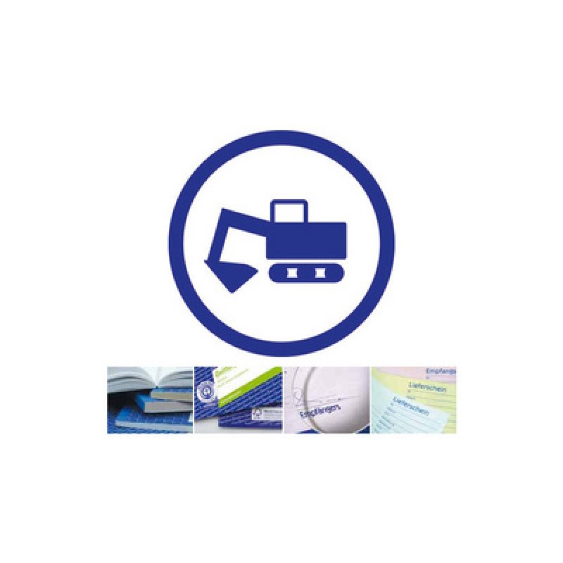 AVERY Zweckform Formularbuch "Bau-Tagesbericht", SD, A4