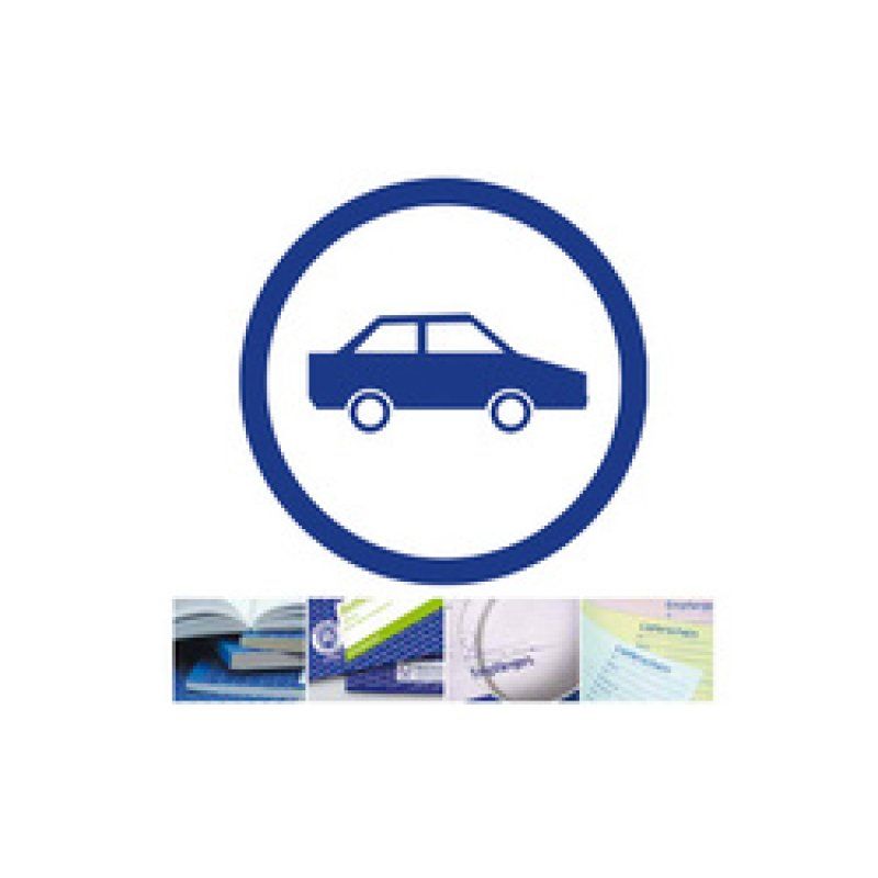 AVERY Zweckform Formularbuch "Fahrtenbuch", A6 quer