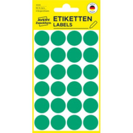 AVERY Zweckform Pastille de couleur, diamètre 8 mm