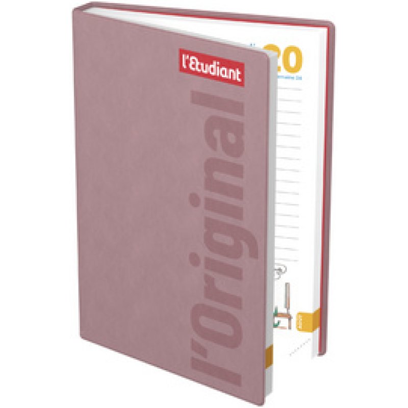 Oxford Agenda L'Etudiant l'Original, 2025/2026, rose