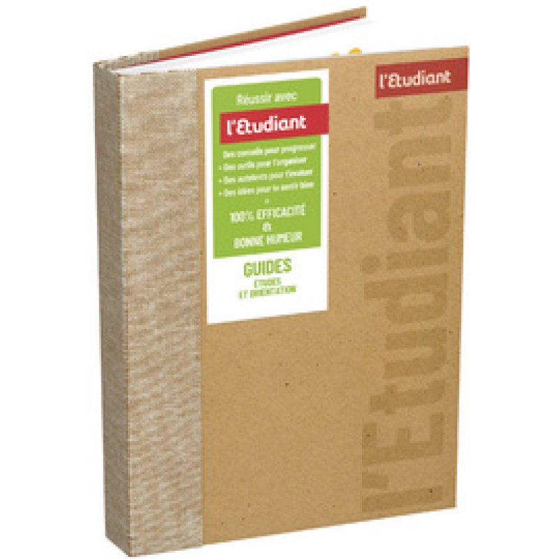 Oxford Agenda l'Etudiant KRAFT, 2025/2026, beige