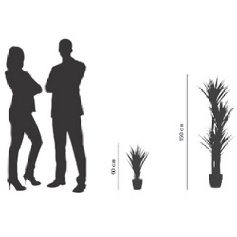 PAPERFLOW Plante artificielle "yucca", hauteur: 1.500 mm