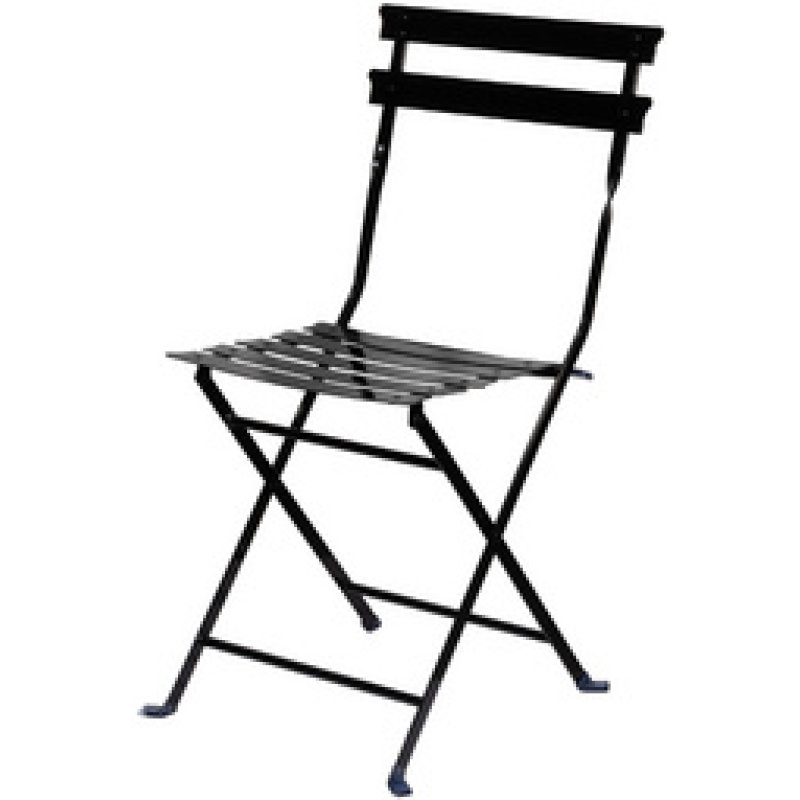 PAPERFLOW Chaise pliante d'extérieur EDEN, set de 2, blanc