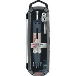 Maped Coffret de compas technique No.308, 3 pièces, noir