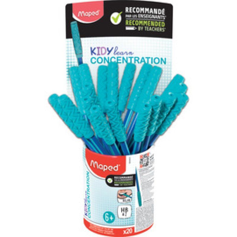 Maped Crayon à papier KIDY learn CONCENTRATION avec embout