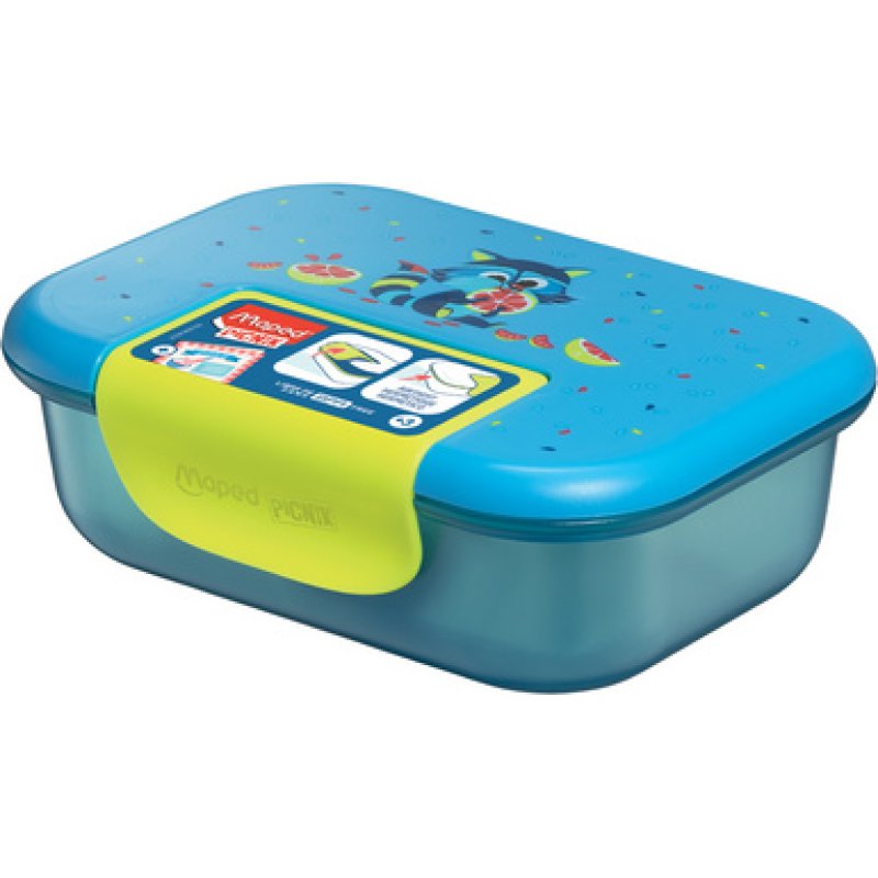 Maped PICNIK Boîte repas MINIZ Raton laveur, 0,9 litre
