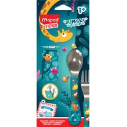 Maped PICNIK Set de couverts JUNGLE FEVER, 3 pièces, bleu