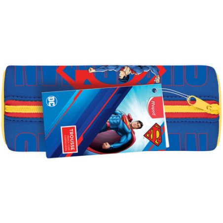 Maped Trousse ronde SUPERMAN, en néoprène