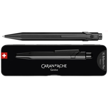 CARAN D'ACHE Stylo à bille 849 XL BLACK CODE, noir