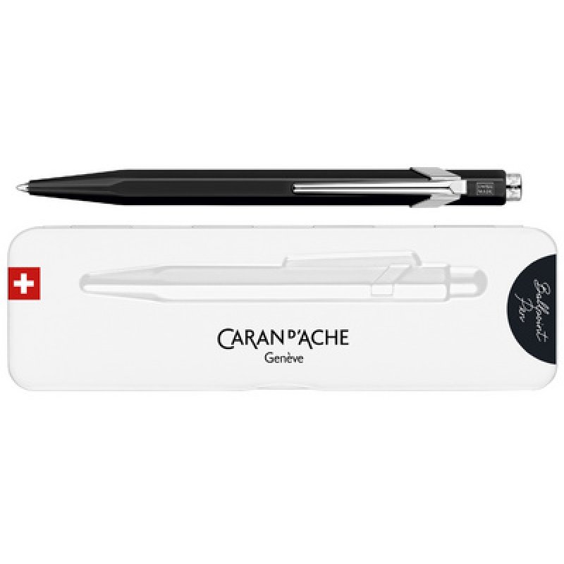 CARAN D'ACHE Stylo à bille 849 Fluo Line, blanc
