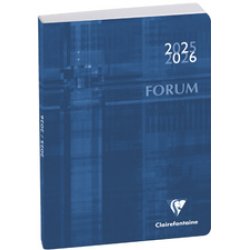 Clairefontaine Agenda scolaire FORUM Metric, 2025/2026, noir