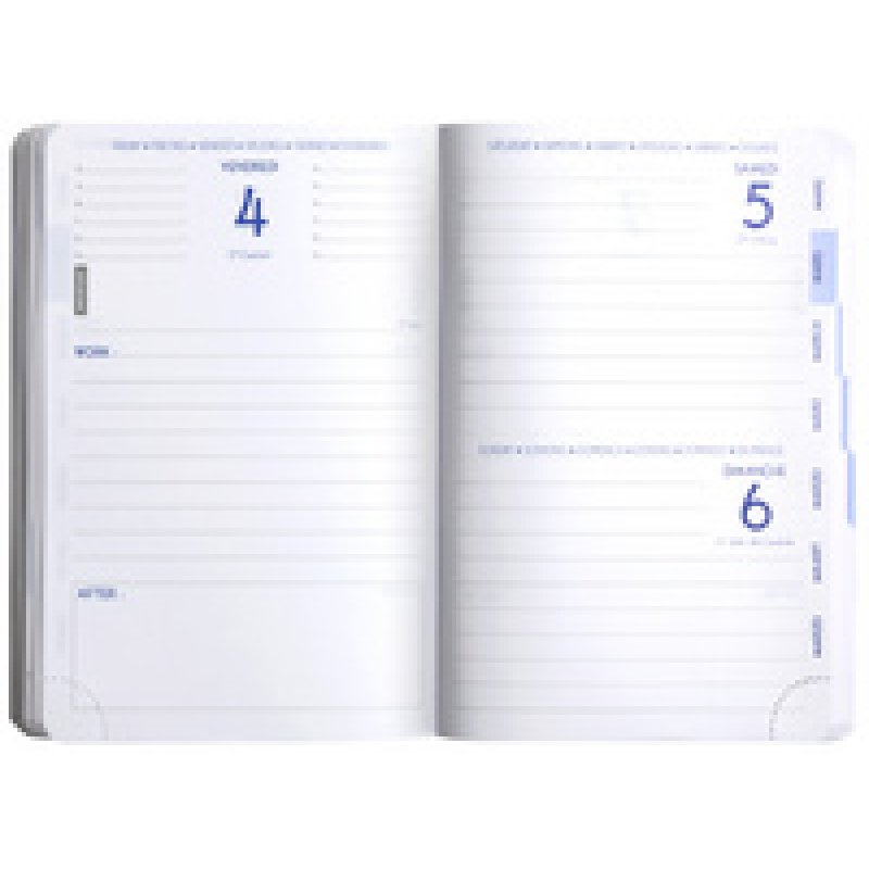 Clairefontaine Agenda scolaire Work & After, 2025/2026, bleu