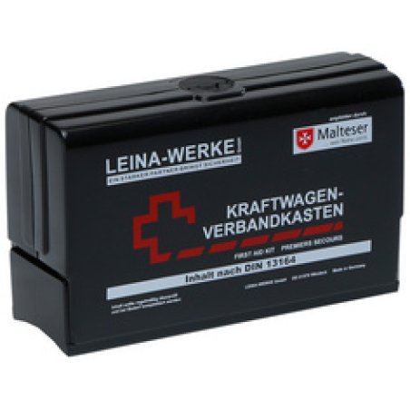 LEINA KFZ-Verbandkasten Star II, Inhalt DIN 13164, schwarz