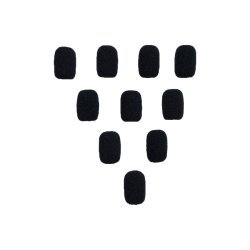 Jabra Blueparrot Zubehör Foam Mic Cover for C400-XT (10 Pcs)