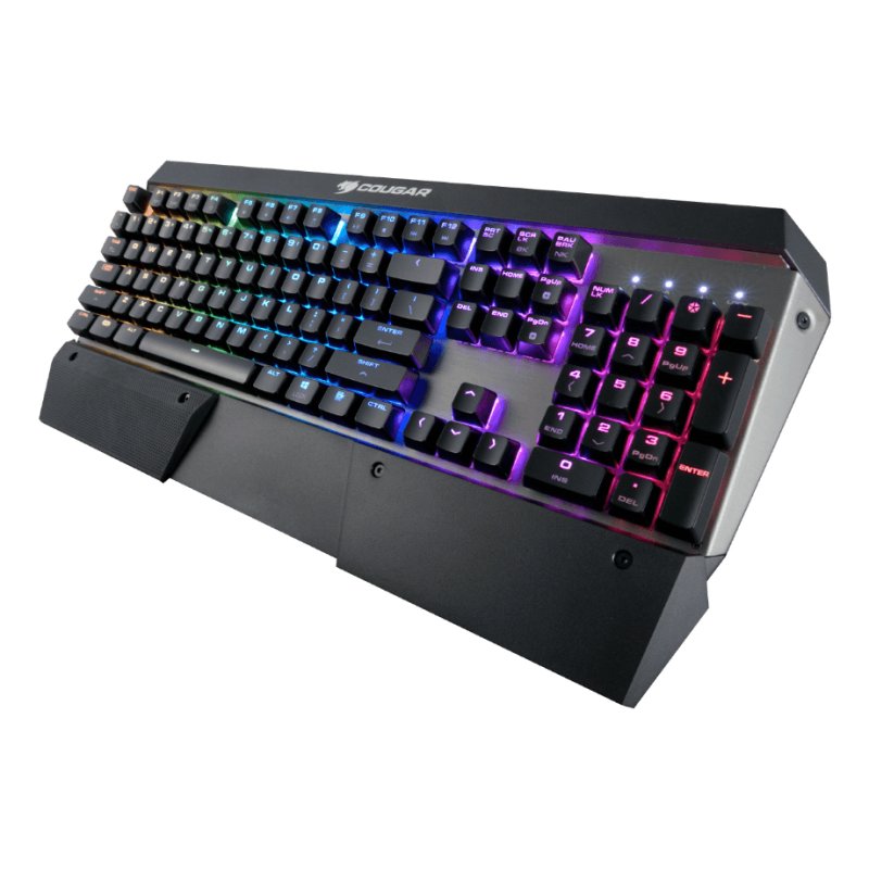 COUGAR Gaming Tastatur Attack X3 RGB Mech. Cherry MX silber