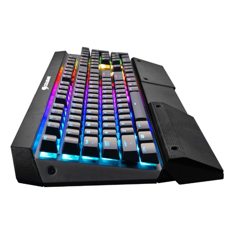 COUGAR Gaming Tastatur Attack X3 RGB Mech. Cherry MX silber