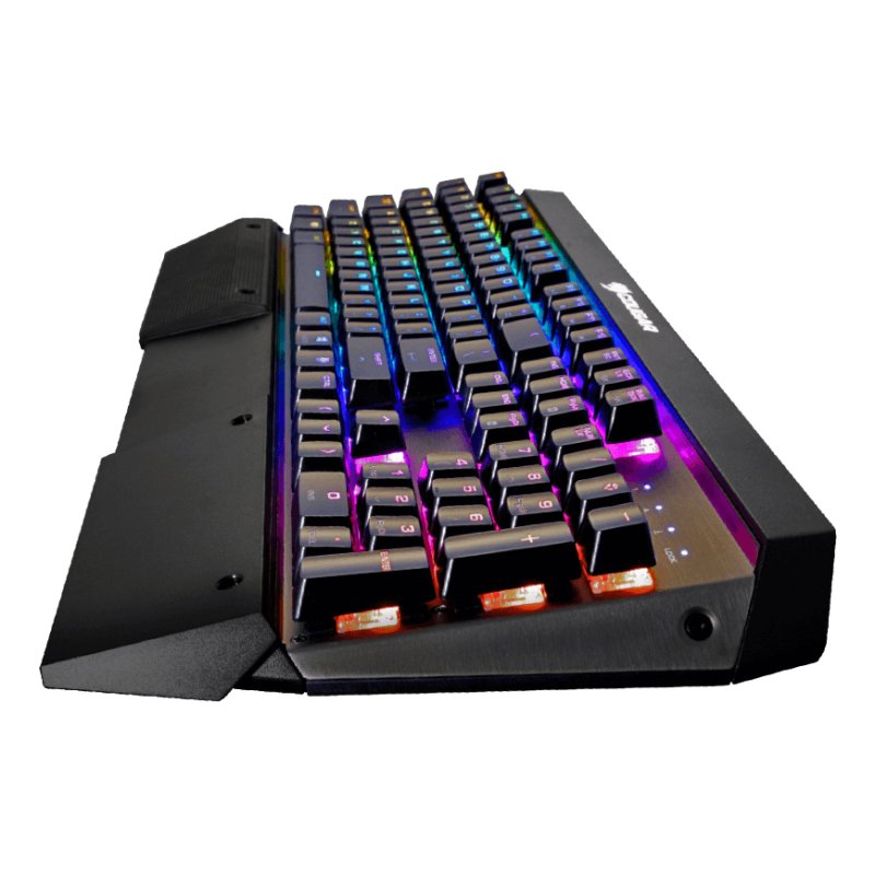 COUGAR Gaming Tastatur Attack X3 RGB Mech. Cherry MX silber