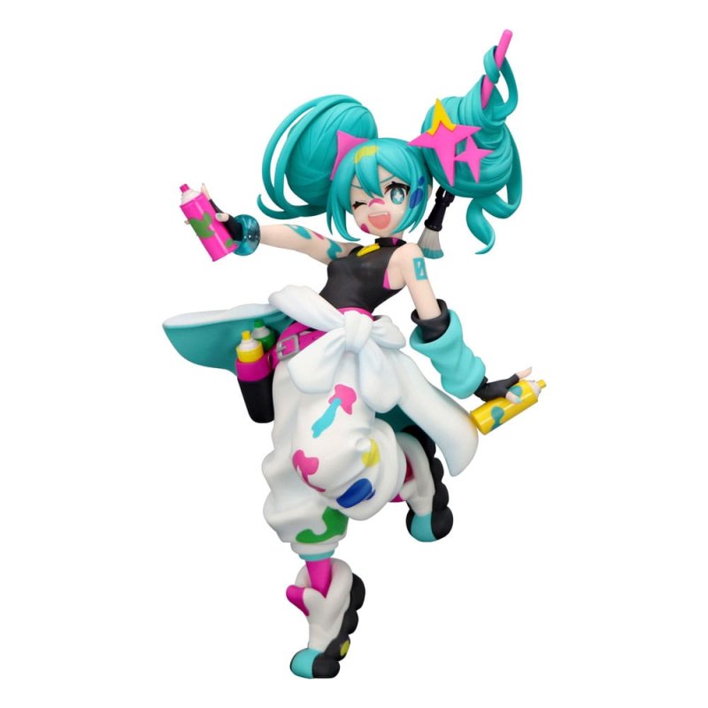 Hatsune Miku statuette PVC Trio-Try-iT Miku Paint Girl 19 cm