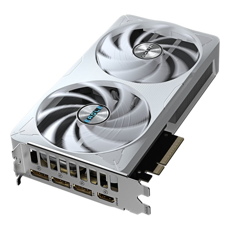 GIGABYTE GeForce RTX 5060 Ti EAGLE OC ICE 16G Graphics Card - 16GB GDDR7, 128bit, PCI-E 5.0, 2617MHz Core Clock, 3 x