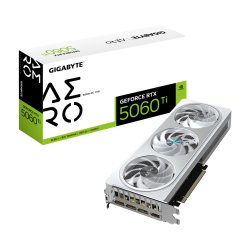 GIGABYTE GeForce RTX 5060 Ti AERO OC 16G Carte Graphique ? 16 Go GDDR7, 128 bits, PCI-E 5.0, 2647MHz Fréquence du