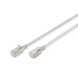 Digitus CAT 6A F-FTP Slim patch cable, AWG 32/7