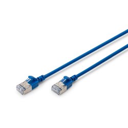 Cable Digitus Patch Cat6A F/FTP 3m blue