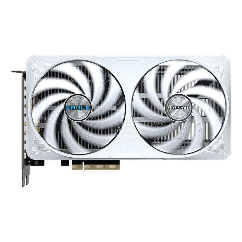 GIGABYTE GeForce RTX 5060 Ti EAGLE OC ICE 8G Graphics Card - 8GB GDDR7, 128bit, PCI-E 5.0, 2617MHz Core Clock, 3 x