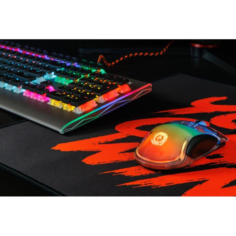 Canyon Braver GM-728, Optical Crystal gaming pel?, Instant 825, ABS material, huanuo 10 million cycle switch, 1.65M TPE